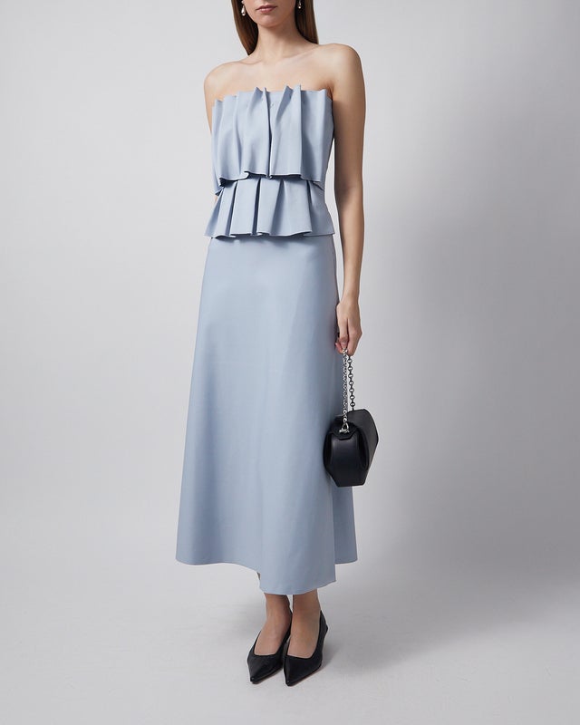 Dagmar Dress Sculpted Tube  Dove 34