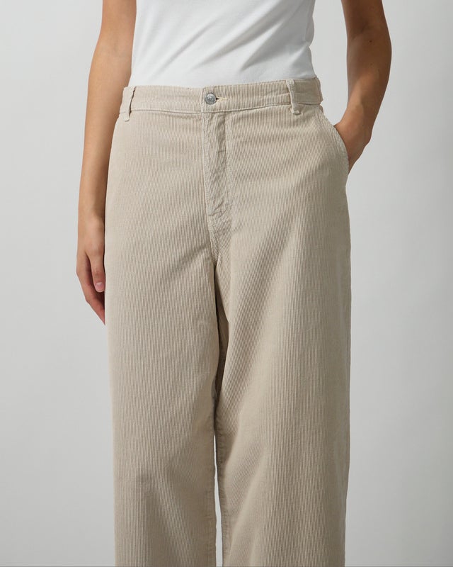Camilla Pihl Pants Jace Cord Greige 42