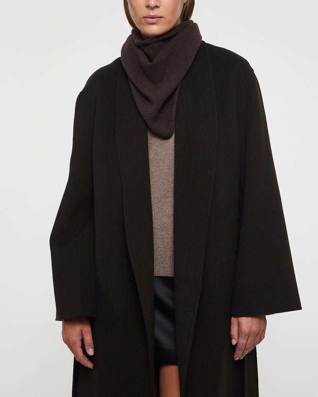 Wakakuu Icons Scarf Cashmere Brown ONESIZE