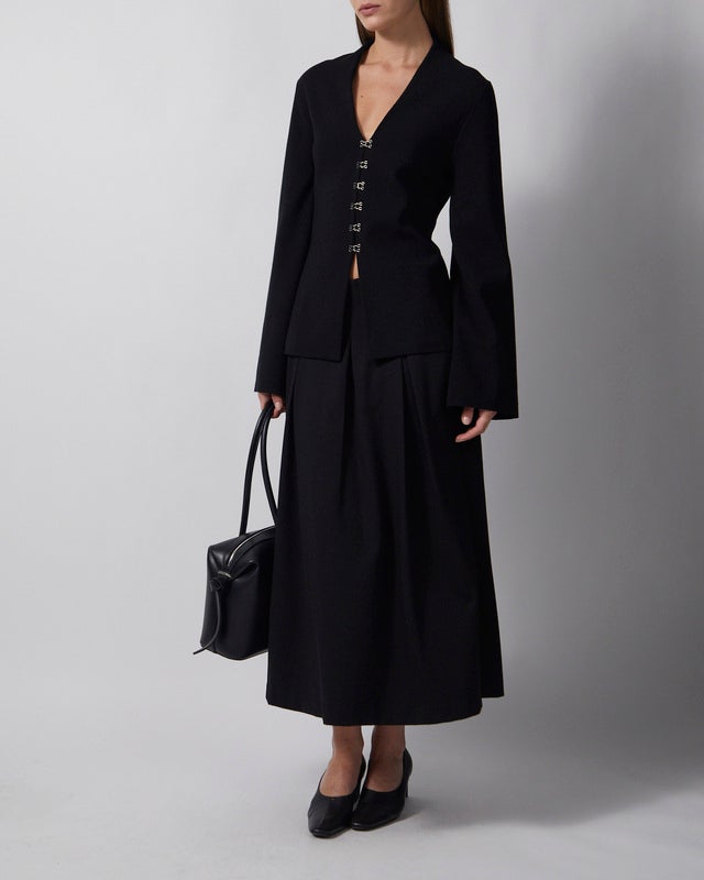 Wakakuu Icons Cardigan Milano Knit Cardigan Black XS
