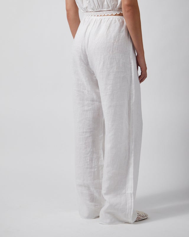 DÔEN Linen Pants Lavon S