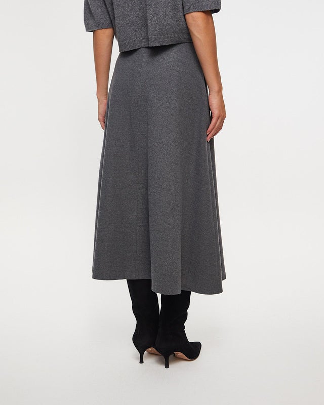 Wakakuu Icons Skirt Rio Wool Blend Grey S