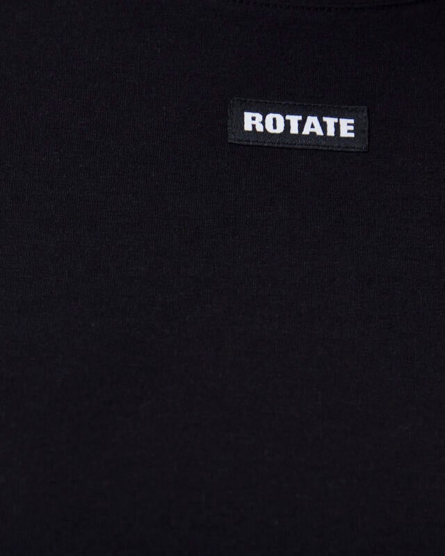 ROTATE  T-shirt Short Sleeve Black XS
