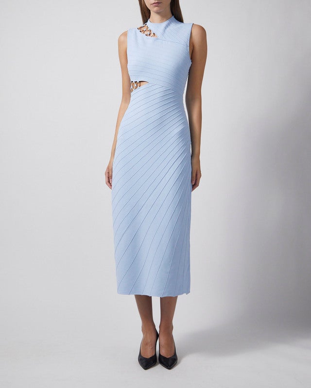 Cult Gaia Dress NIKI Light Blue XS