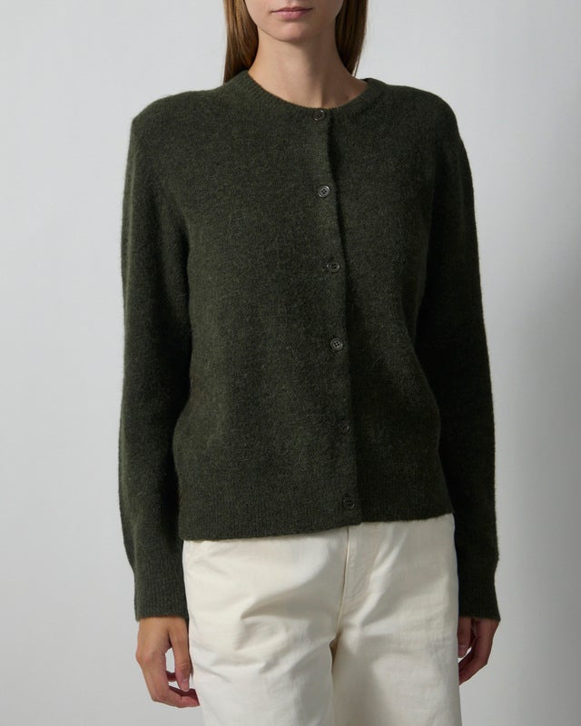 Samsøe Samsøe Cardigan Nor Short 7355 Dark Green XL