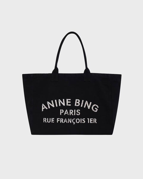 Leo Canvas Tote  Black ONESIZE 1