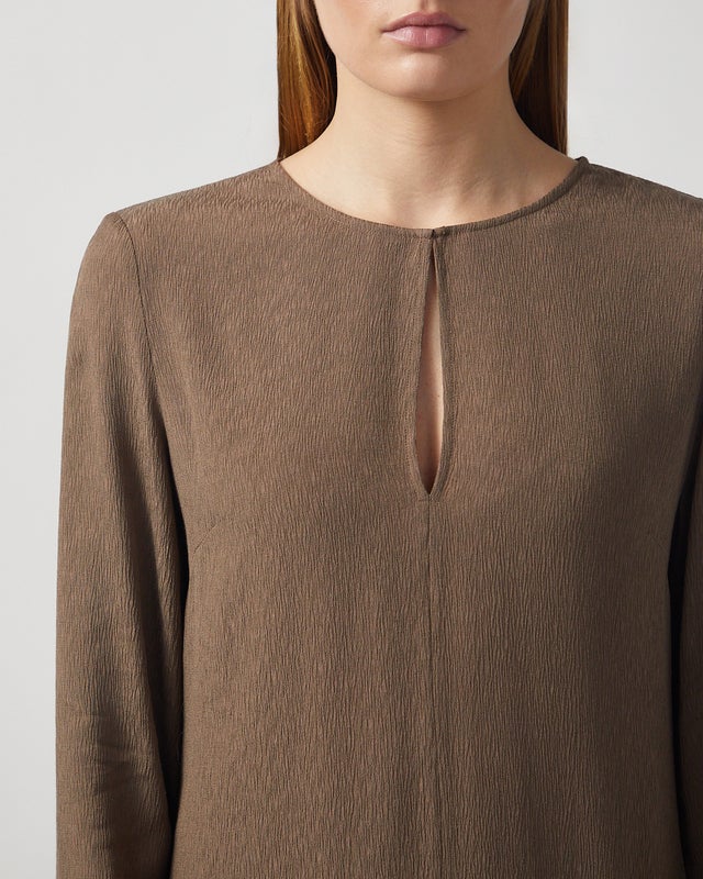 By Malene Birger Blus Malukka Chocolate 44