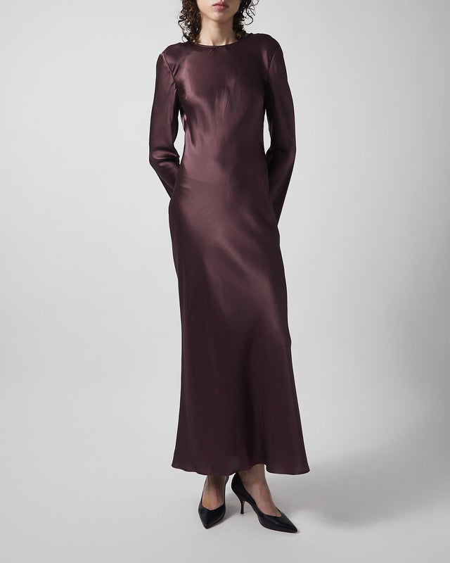 By Malene Birger Dress Parisa Aubergine 42