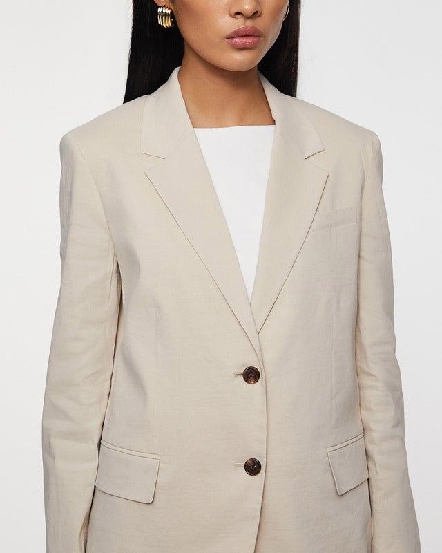 Theory Kavaj Relaxed Beige US 8 (EUR 40)