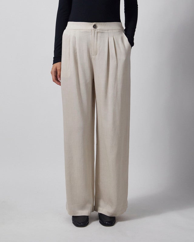 ONE and OTHER Pants Rici Egg Shell 42