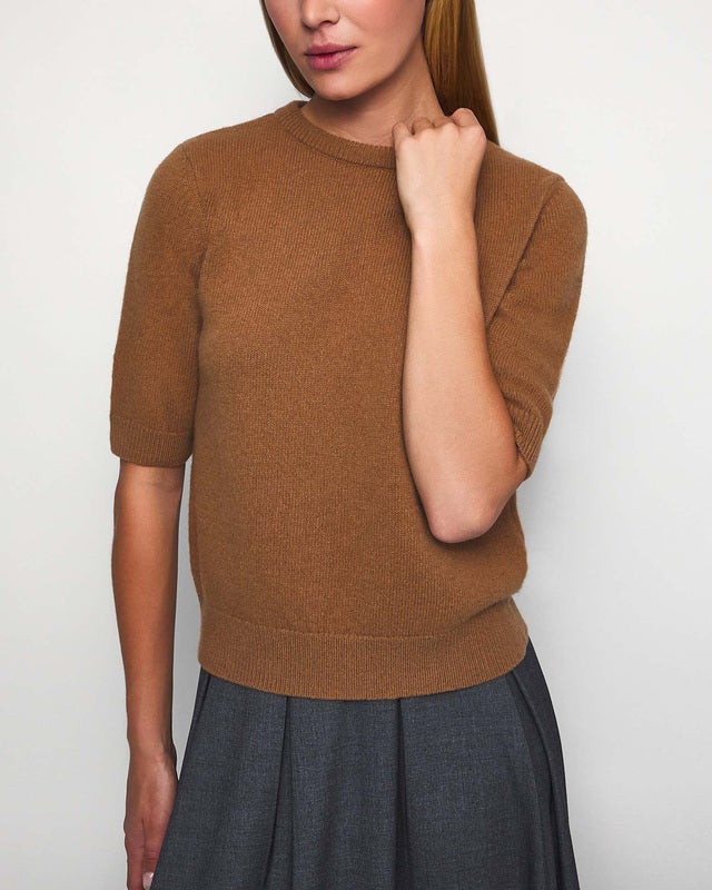 Wakakuu Icons Top London Wool Cashmere Camel M