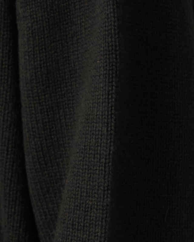 Wakakuu Icons Sweater Cashmere Wool R-neck Dark Green L