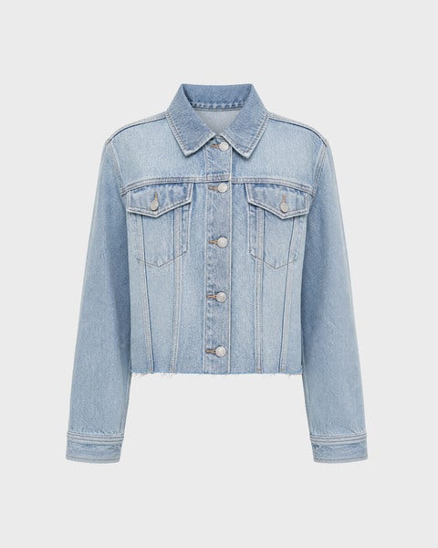 Denim Jacket Origami Vintage Blue 1