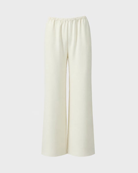 Trousers Adeleine Crepe Cream 1