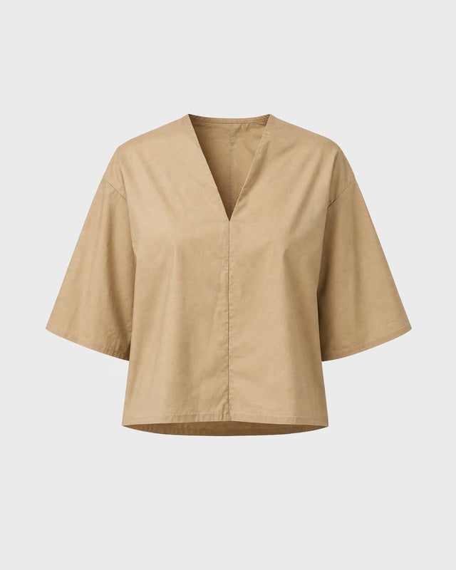 ONE and OTHER Top Mariell Camel XS