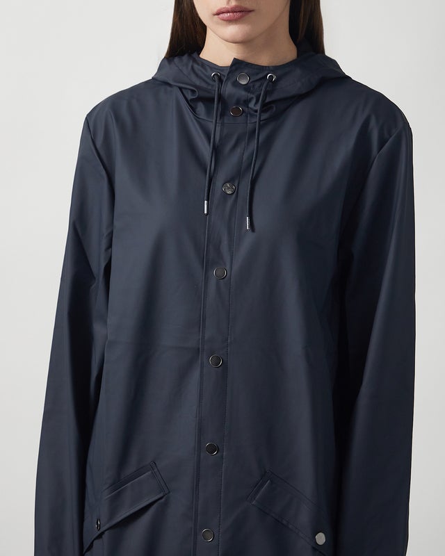 Rains Jacket Long W3 Navy S