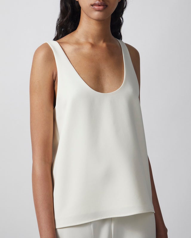 Almada Top Romy Crepe Cream M