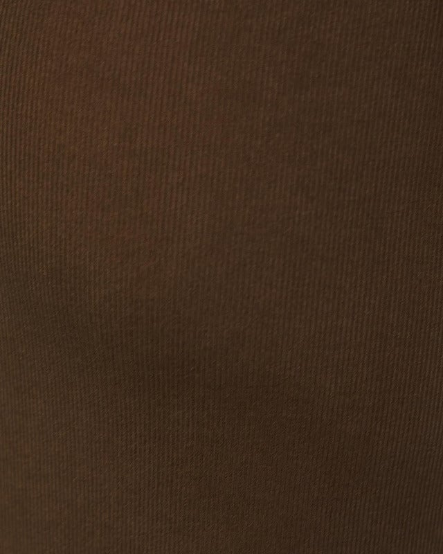 Acne Studios Kjol Fitted Ribbed Mud L