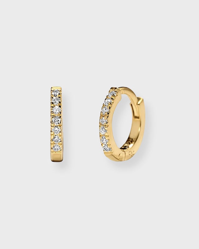 CBYC Earrings Petite Huggies Gold ONESIZE