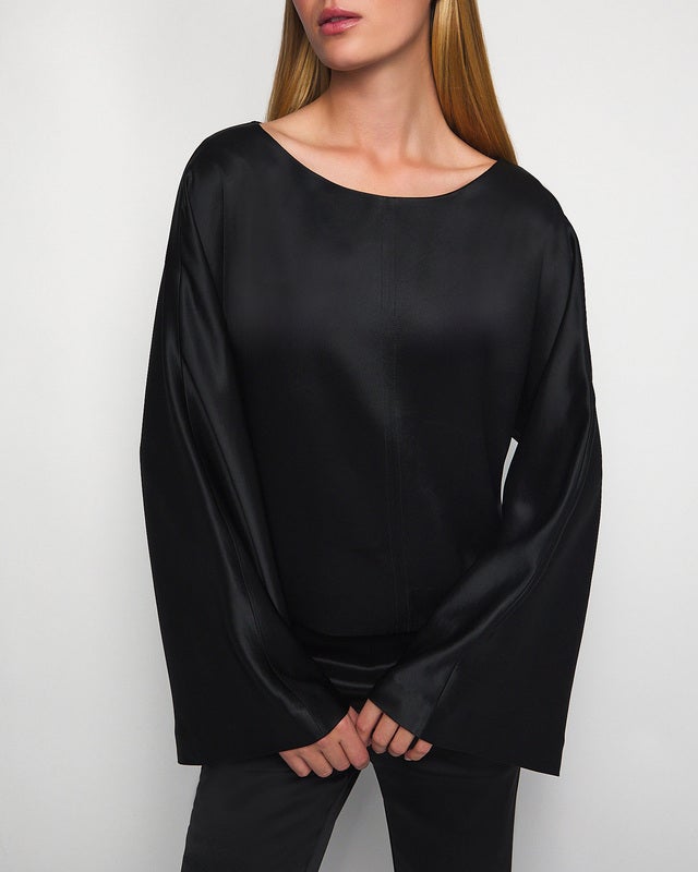 Wakakuu Icons Blouse Palermo Black M