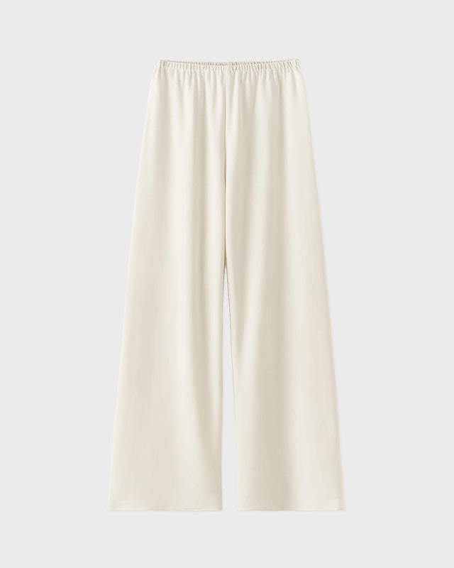 Almada Byxor Bea Crepe Pants Creme L