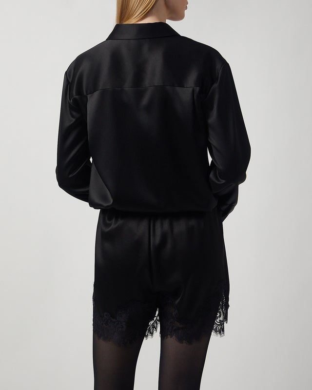 Wakakuu Icons Shorts Lola Lace  Svart XS