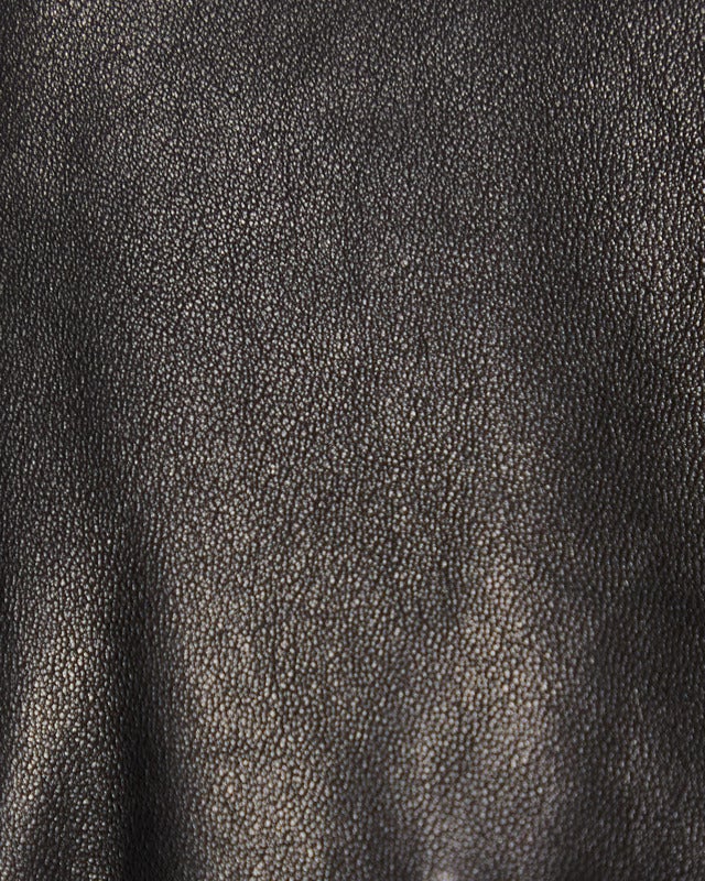 Acne Studios Jacket Relaxed Leather Black 34