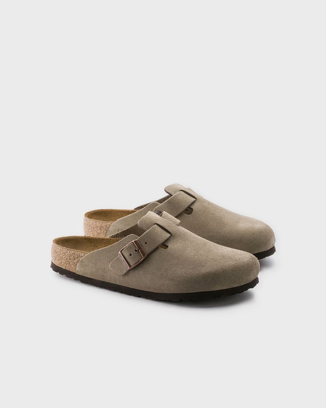 Birkenstock Slipper  Boston Soft Footbed Taupe EUR 36