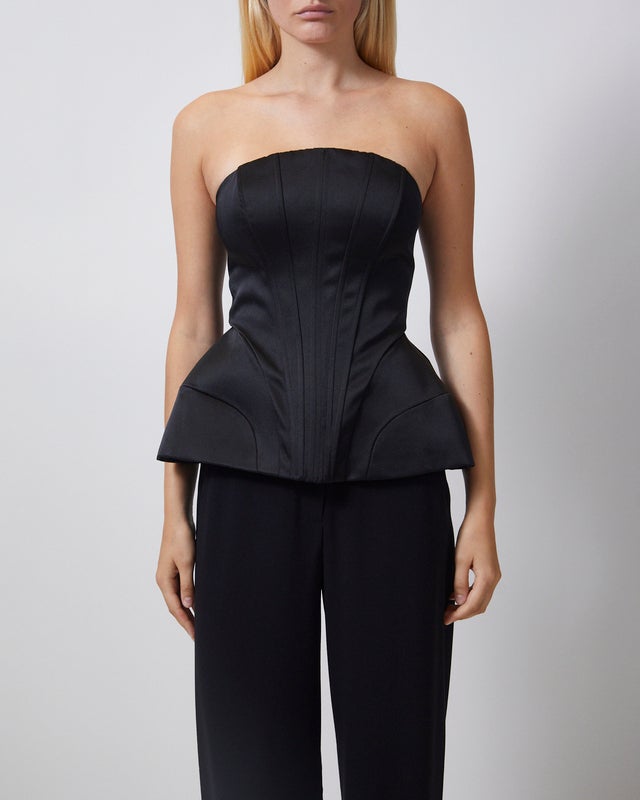 Malina Top Bellina Sculpted Corset Black 38