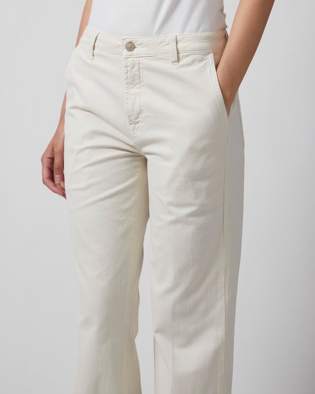 7 For All Mankind Jeans MODERN DOJO Comfort Twill Ecru 29