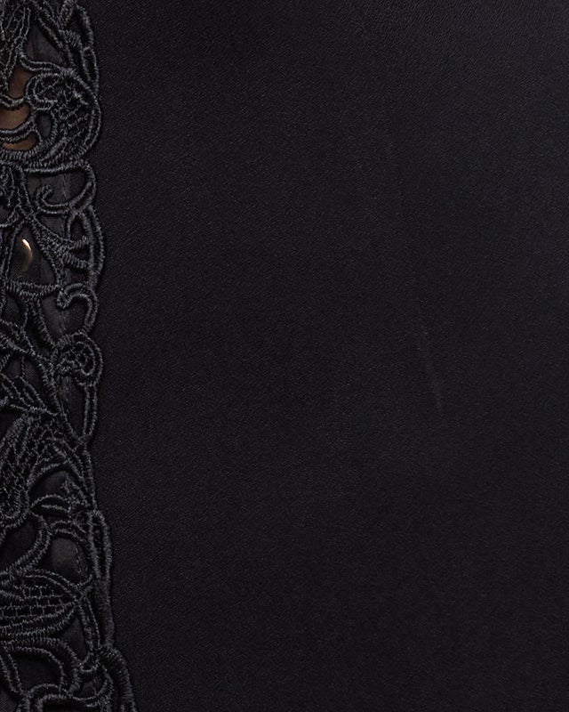 Zimmermann Shirt Lace Trim Black 1 (S-M)