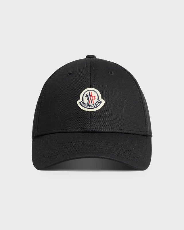 Moncler Keps Gabardine Baseball Cap Svart ONESIZE