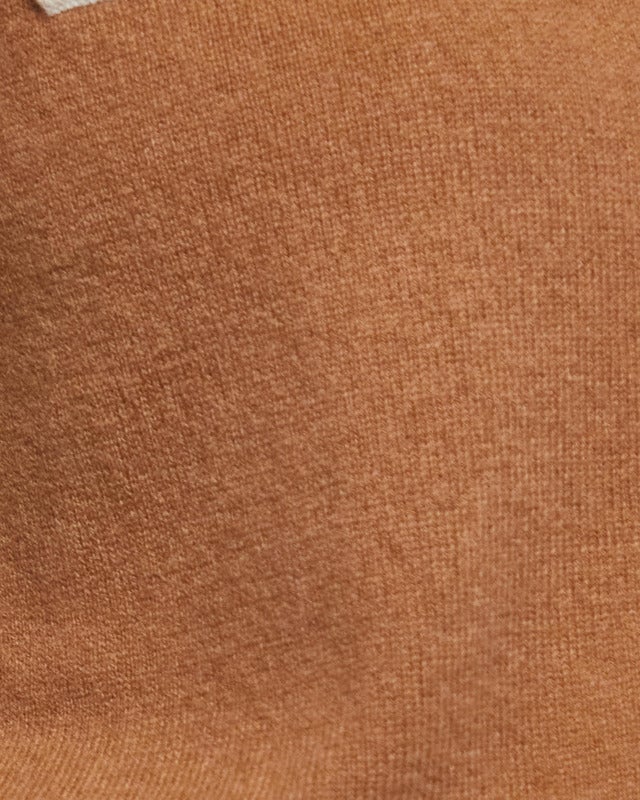 Andiata Cardigan Charlott camel/vit M