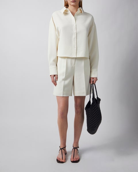 Shirt Fawn Crepe  Cream 2