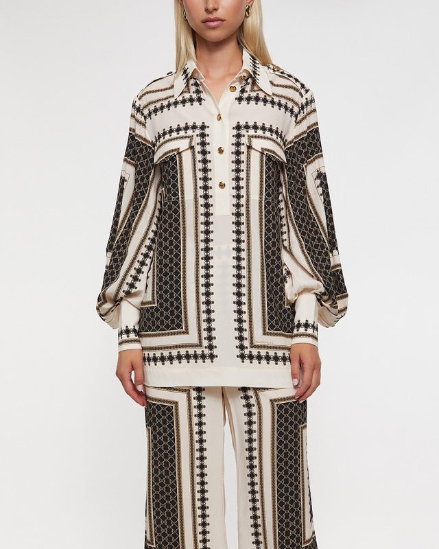 Zimmermann Blouse Pocket Print 1 (S-M)