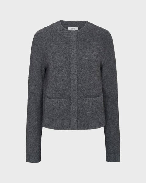 Jacket Shrunken Boiled knitted Grey 1