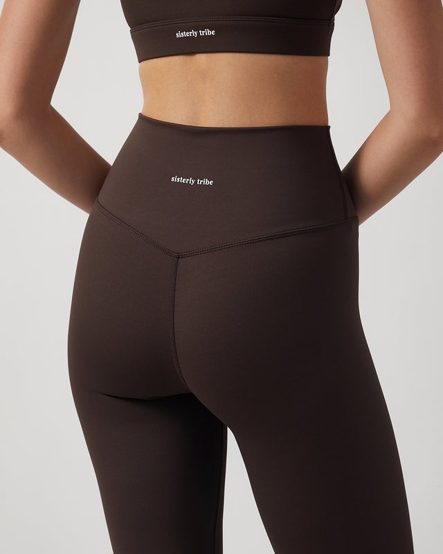 Sisterly tribe Leggings Softsculpt Flared Leggings Regular Espresso XS