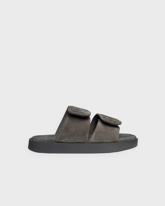 Inuikii Sandals Classic Suede Velcro Taupe EUR 37