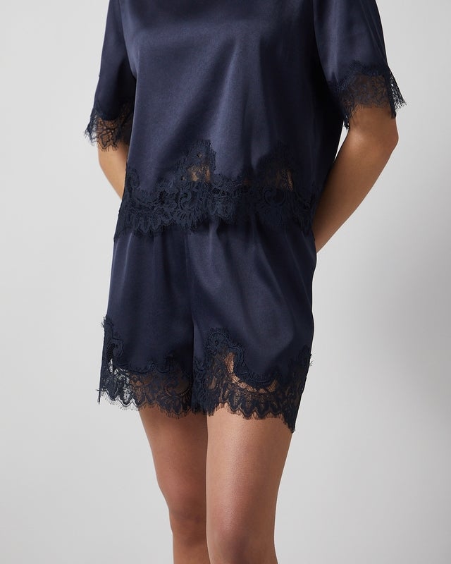 Wakakuu Icons Shorts Lola Lace  Navy L