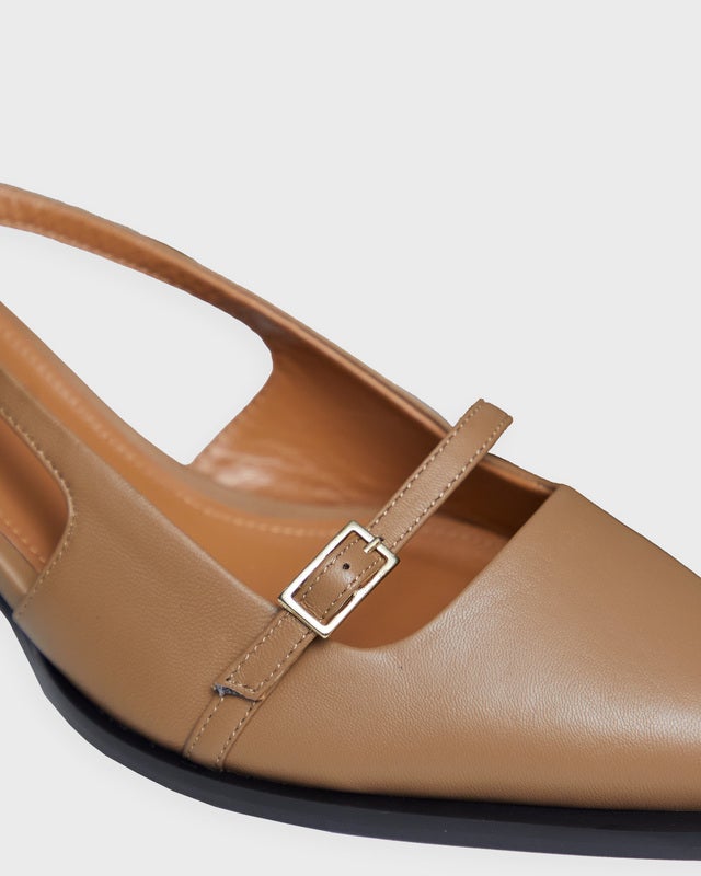 ATP Atelier Slingbacks Mira Hazelnut Nappa Brown EUR 37