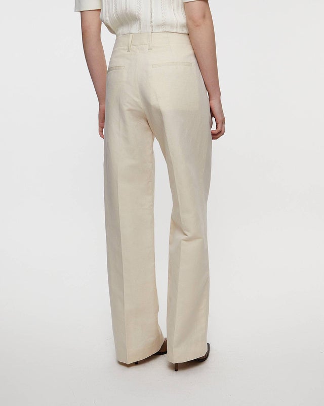 Filippa K Trousers Relaxed Straight Cream 42