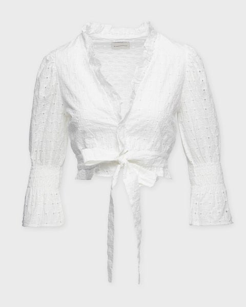 Blus Noemi  Vit 1