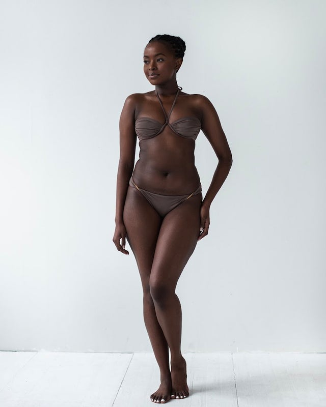 Seaquelle  Bikini Bottom Twisted Nougat L
