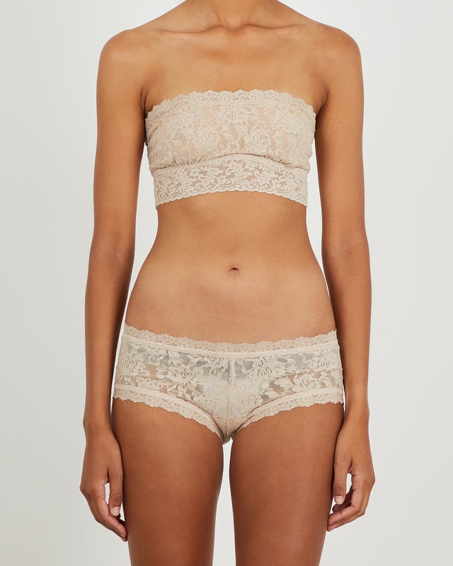 Hanky Panky Bra Signature Lace Unlined Bandeau Chai L