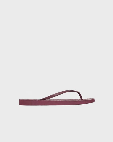 Flip-Flops Tapered Burgundy 1