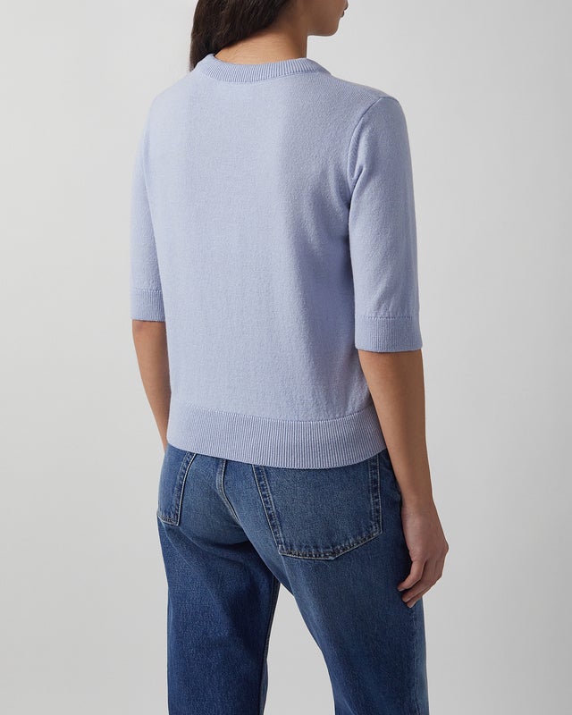 Wakakuu Icons Top London Cashmere Light blue S