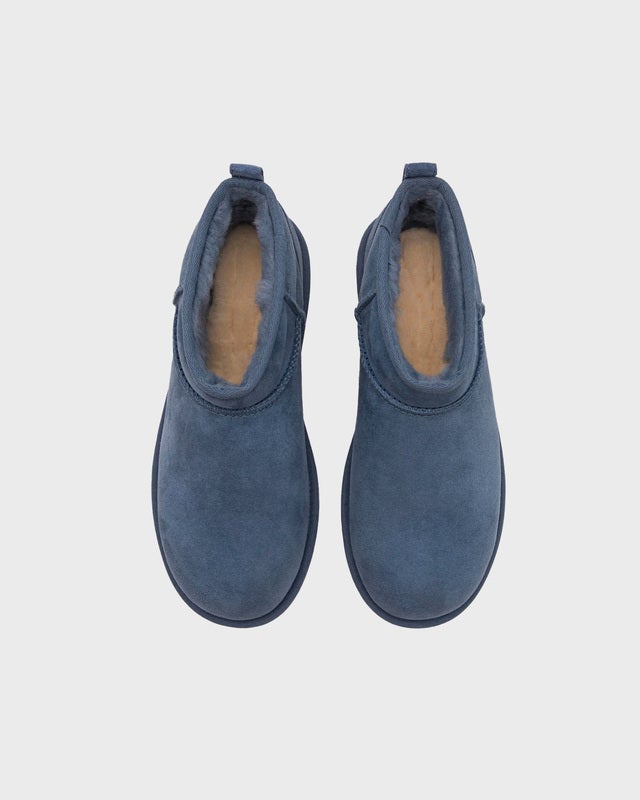 UGG Boots W Classic Ultra Mini  Blue US 6 (EUR 37)