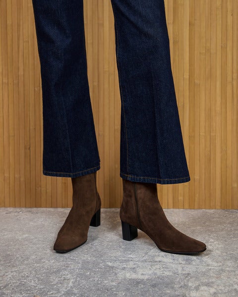 Ankle Boots Praia Walnut Suede 2