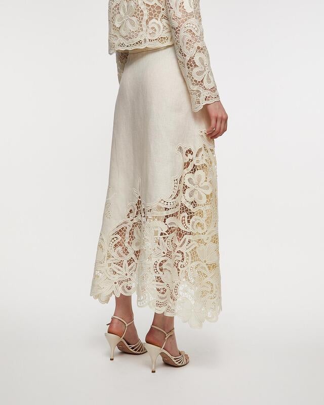 Ulla Johnson Kjol Rae Beige US 2 ( EUR 34)