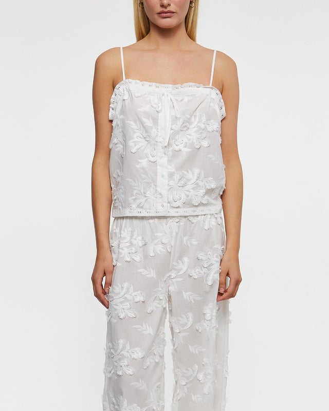 The Garment Topp Jewell Vit UK 6 (EUR 34)